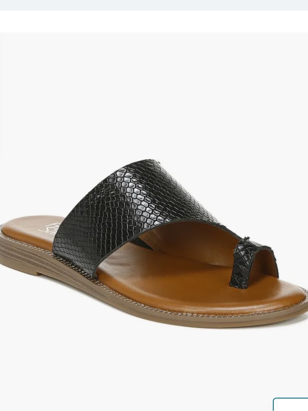 Franco Sarto Gem Black Sandals